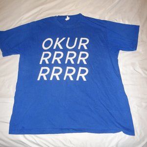 Blue OKURRRRRR T-shirt